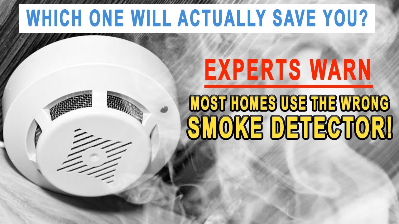4 Types of Smoke Detectors: Firefighters Say 3 Out of 4 Homes Have the WRONG Smoke Detector