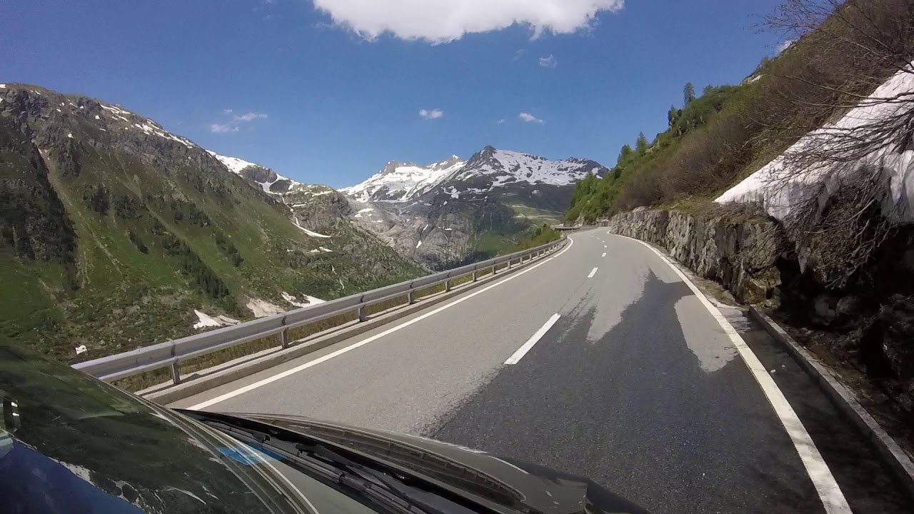 Furkastrasse Gletsch a Realp, Cant&oacute;n del Valais