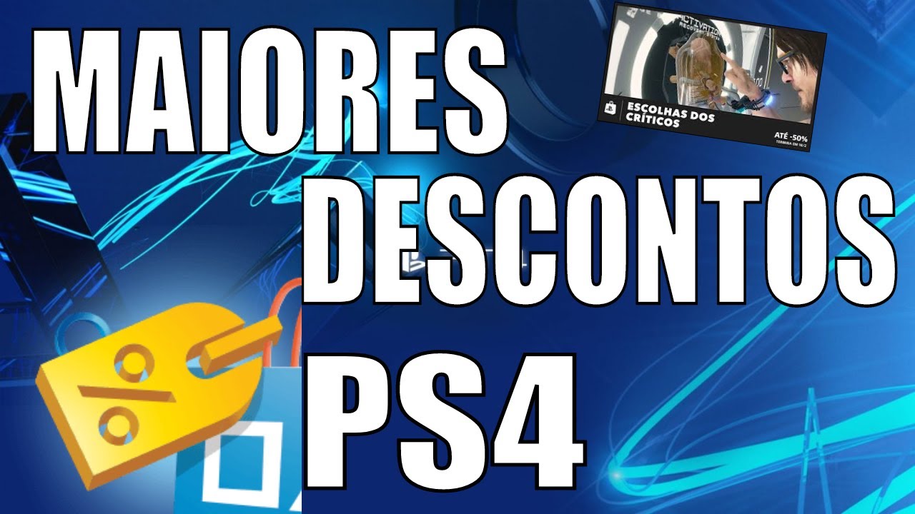 MAIORES DESCONTOS NA PROMO&Ccedil;&Atilde;O DO PS4 !!!