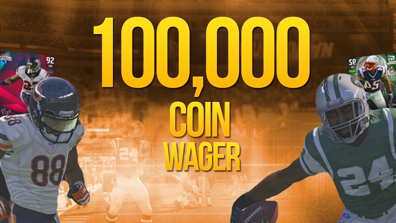 Madden 15 Ultimate Team WAGER MATCH! 100,000 COINS!