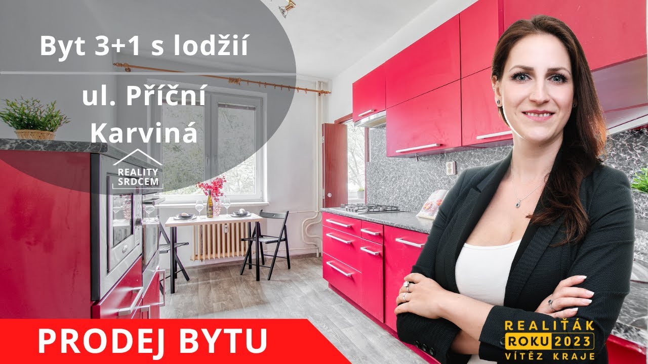 Prodej družs. bytu 3+1/66m2 na ul. Př&iacute;čn&iacute;, Karvin&aacute; - Mizerov