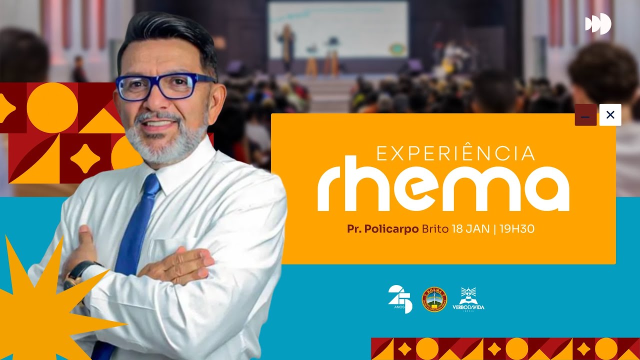 Experiência Rhema // Pr. Policarpo Brito // Submissão e Autoridade