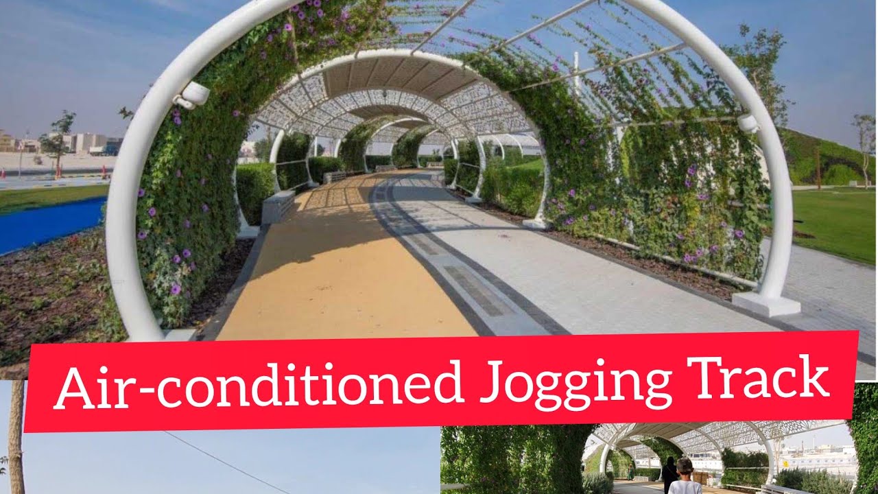 First Air-conditioned Jogging Track in Qatar 🇧🇭