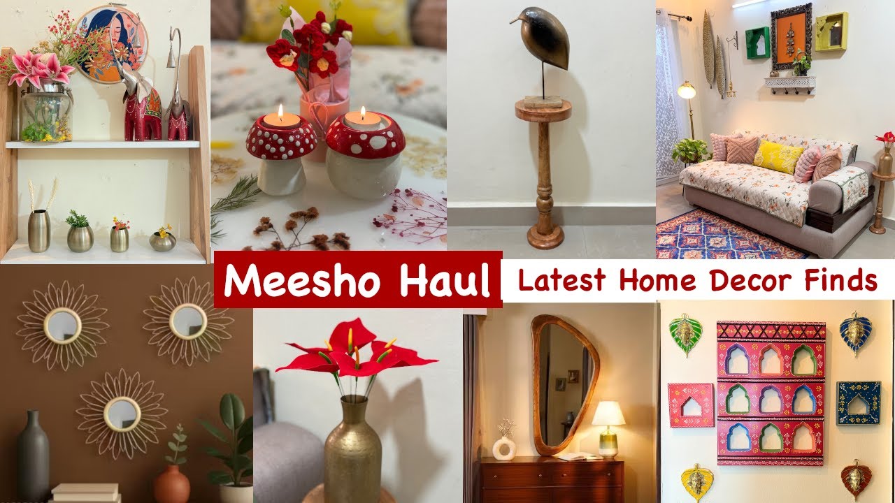Meesho haul | Meesho home decor haul |Simplify Your Space with Meesho decor staring at 170/- #meesho