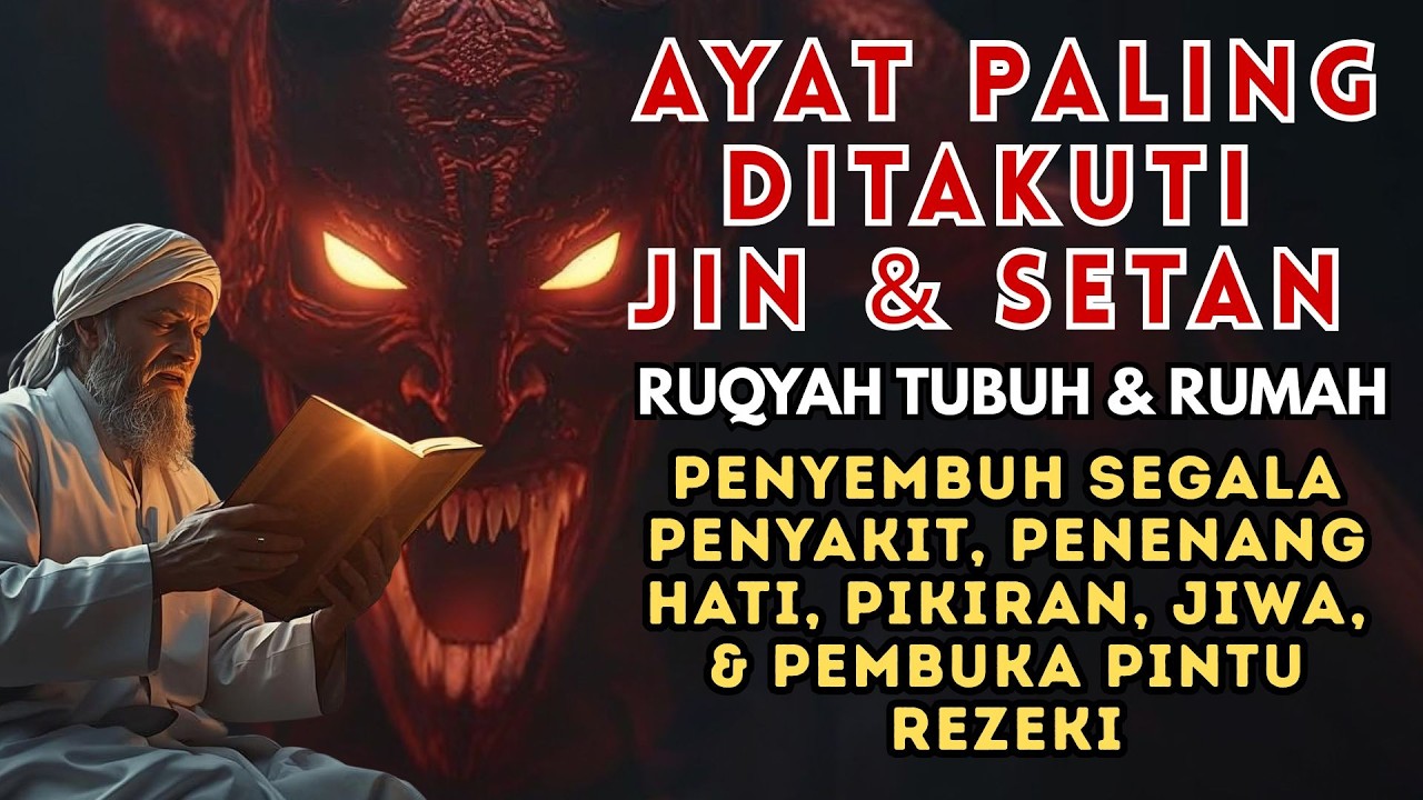 RUQYAH RUMAH & TUBUH PENGUSIR JIN DAN SIHIR, PENENANG HATI & PIKIRAN | ALAA AQEL