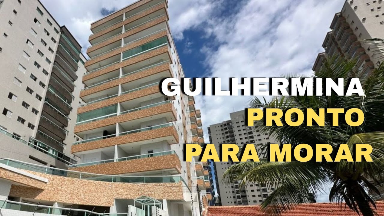 Apartamento NOVO com 1 suíte à venda, 51 m² por R$ 329.000 -  Guilhermina - Praia Grande/SP