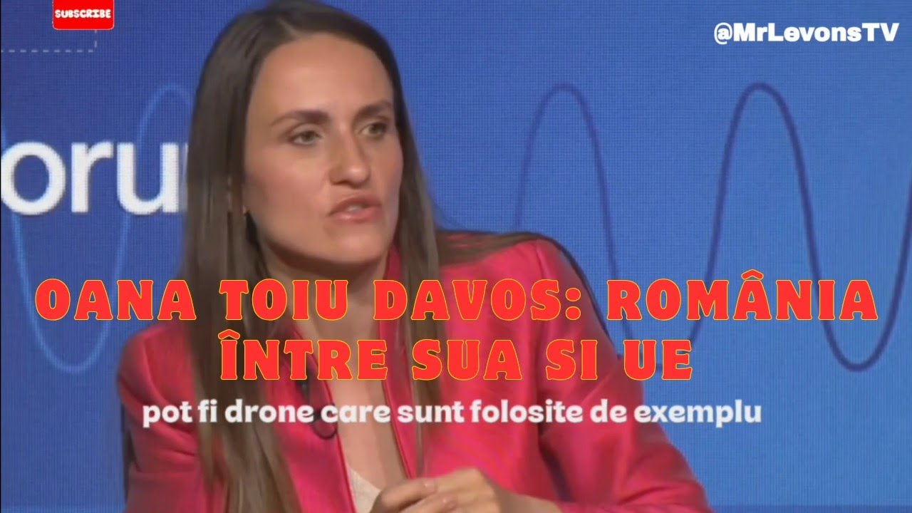 Oana Țoiu la Davos 2026: riscuri globale, interferențe hibride, UE NATO și viitorul ordinii mondiale