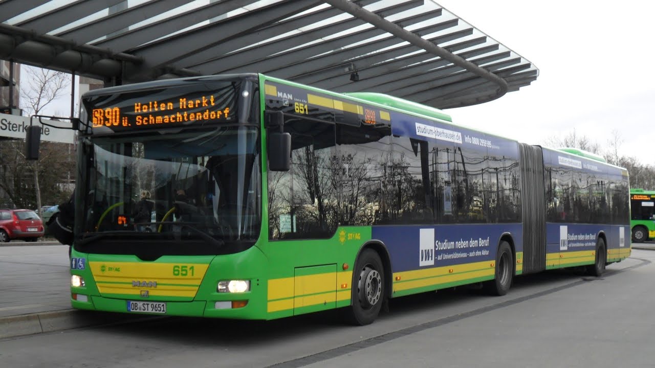 [Sound] Bus MAN NG 323 | #651 | Stadtwerke Oberhausen AG