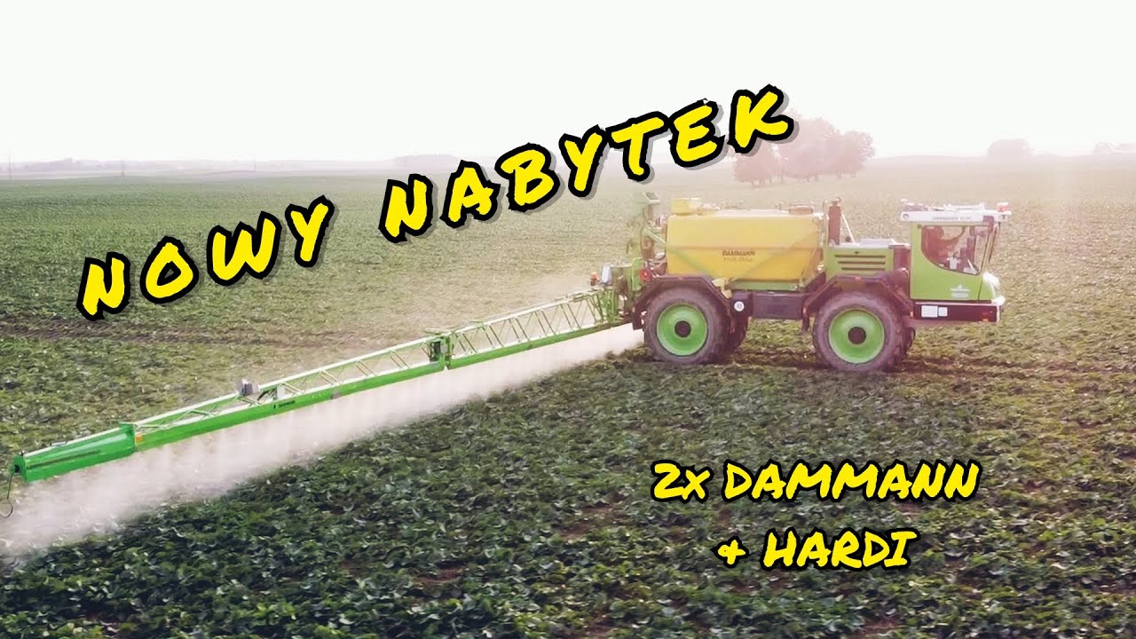 3 Opryskiwacze w akcji!! | 2x DAMMANN & HARDI | AGROFarm TV