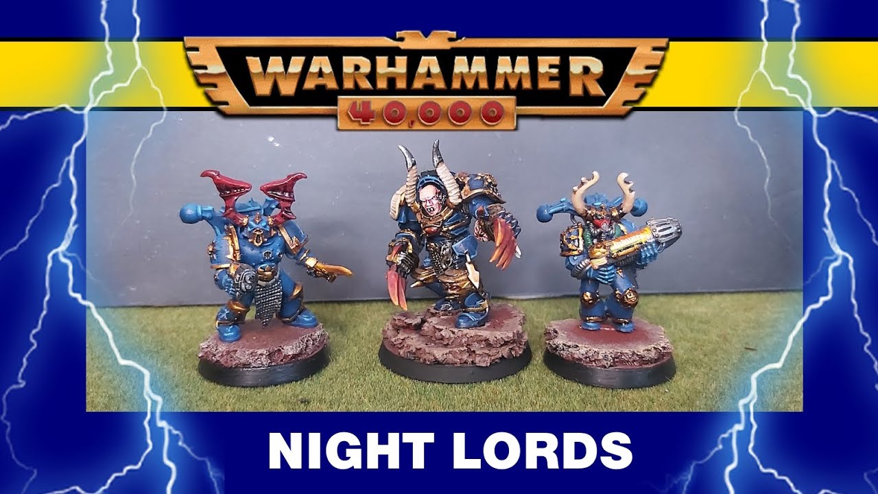 Повелители Ночи — моя случайная армия из Warhammer 40k