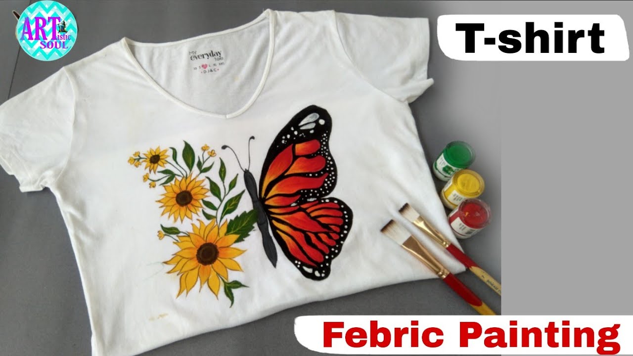 T-shirt Painting के लिए क्या क्या करना चाहिए ?? | T-shirt Painting Hacks | Acrylic Painting