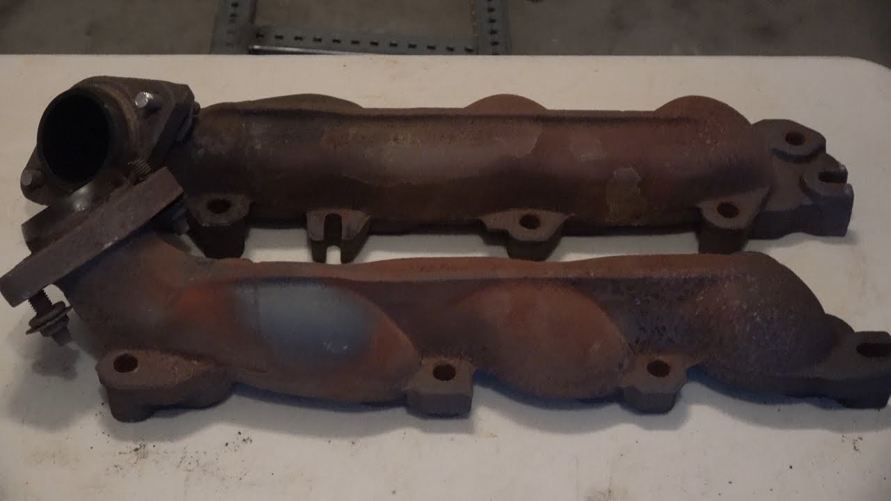 DIY Hemi Exhaust Manifold Restoration - No More Rust