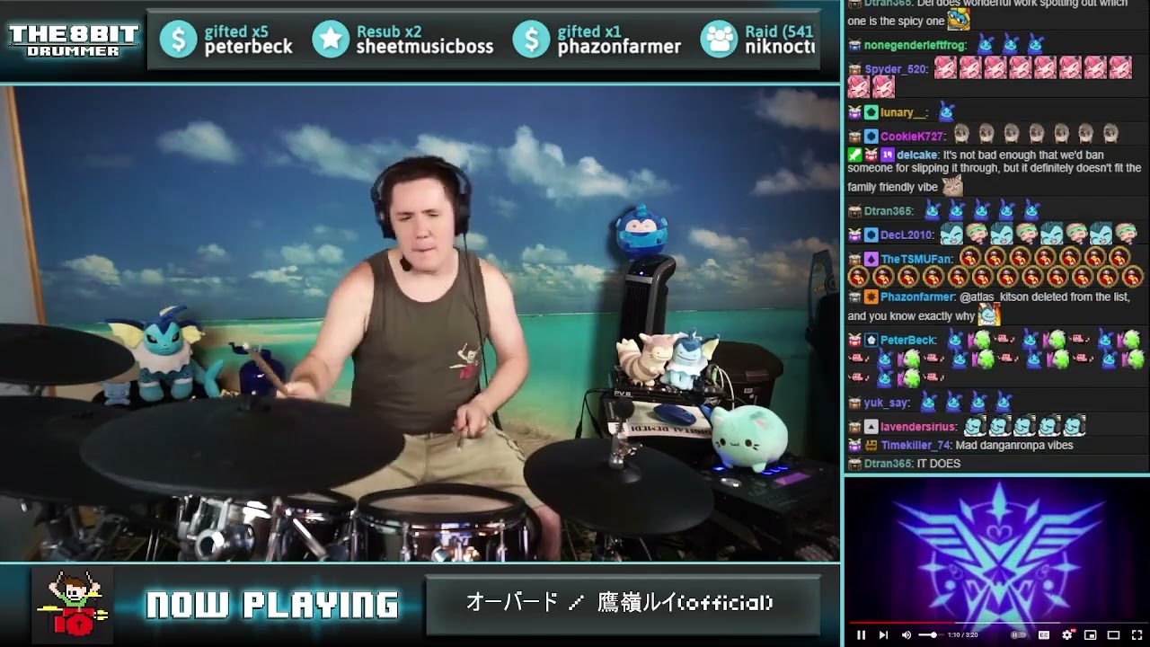 The8BitDrummer // Takane Lui - Overd