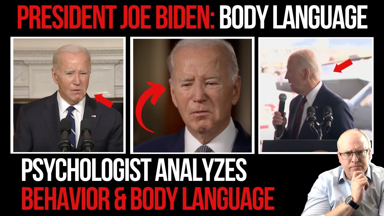 Decoding President Biden: Body Language Analysis from Speeches to Interviews