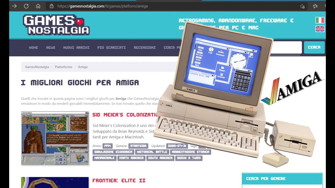 Let's emulate Amiga PC - FSUAE powered by GamesNostalgia