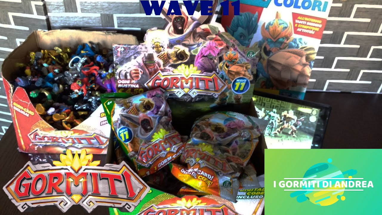 Unboxing Gormiti Wave 11!! Finalmente è arrivata la nuova serie dei Gormiti!