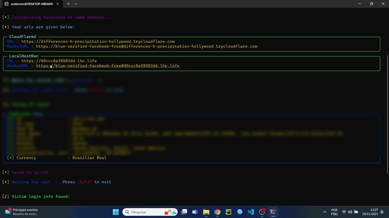 Pyphisher na Prática: Desmascarando Ataques de Phishing!