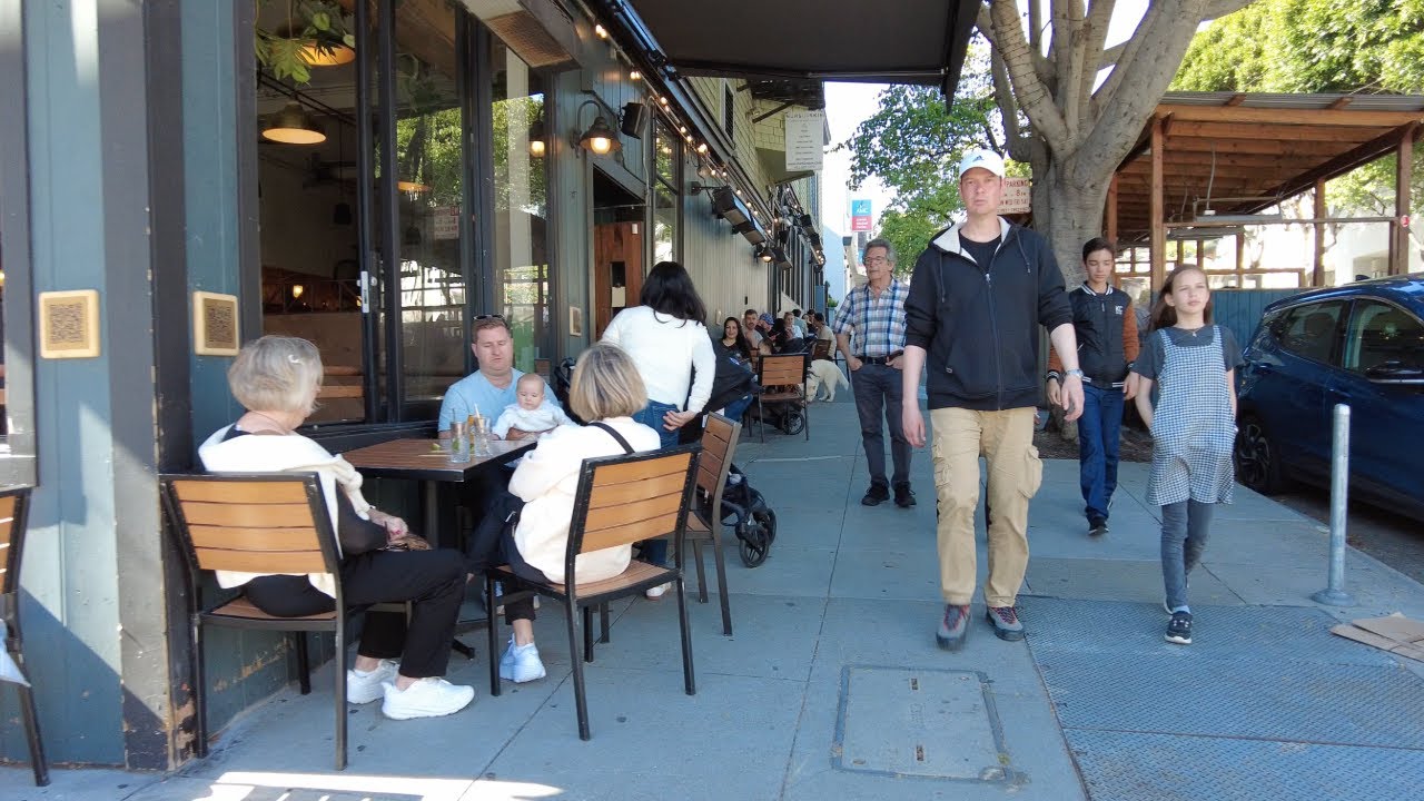 [4K] FILLMORE, SAN FRANCISCO, CALIFORNIA Walk (April 21, 2024)