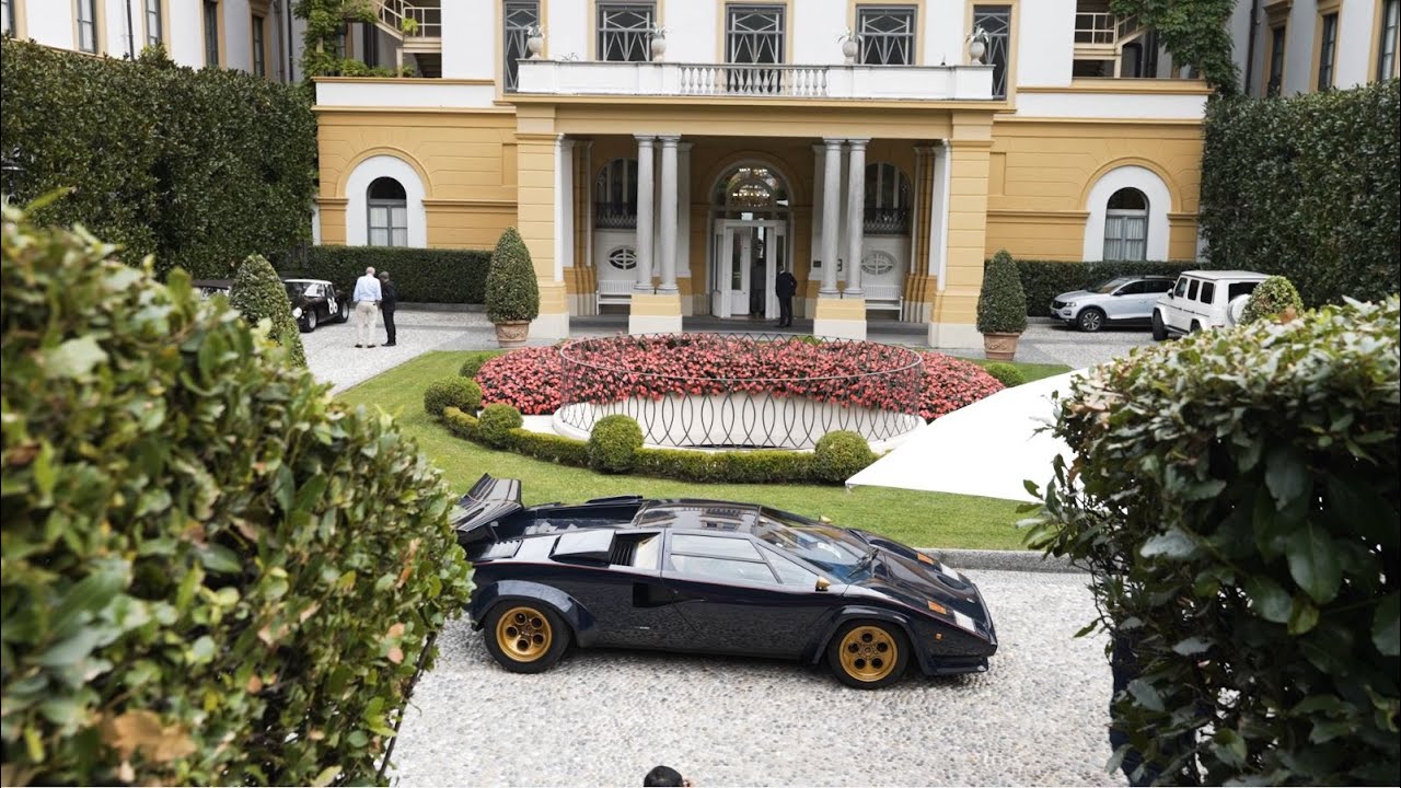 Day 1 at Concorso d'Eleganza Villa d'Este 2021 held on the shores of Lake Como in Italy