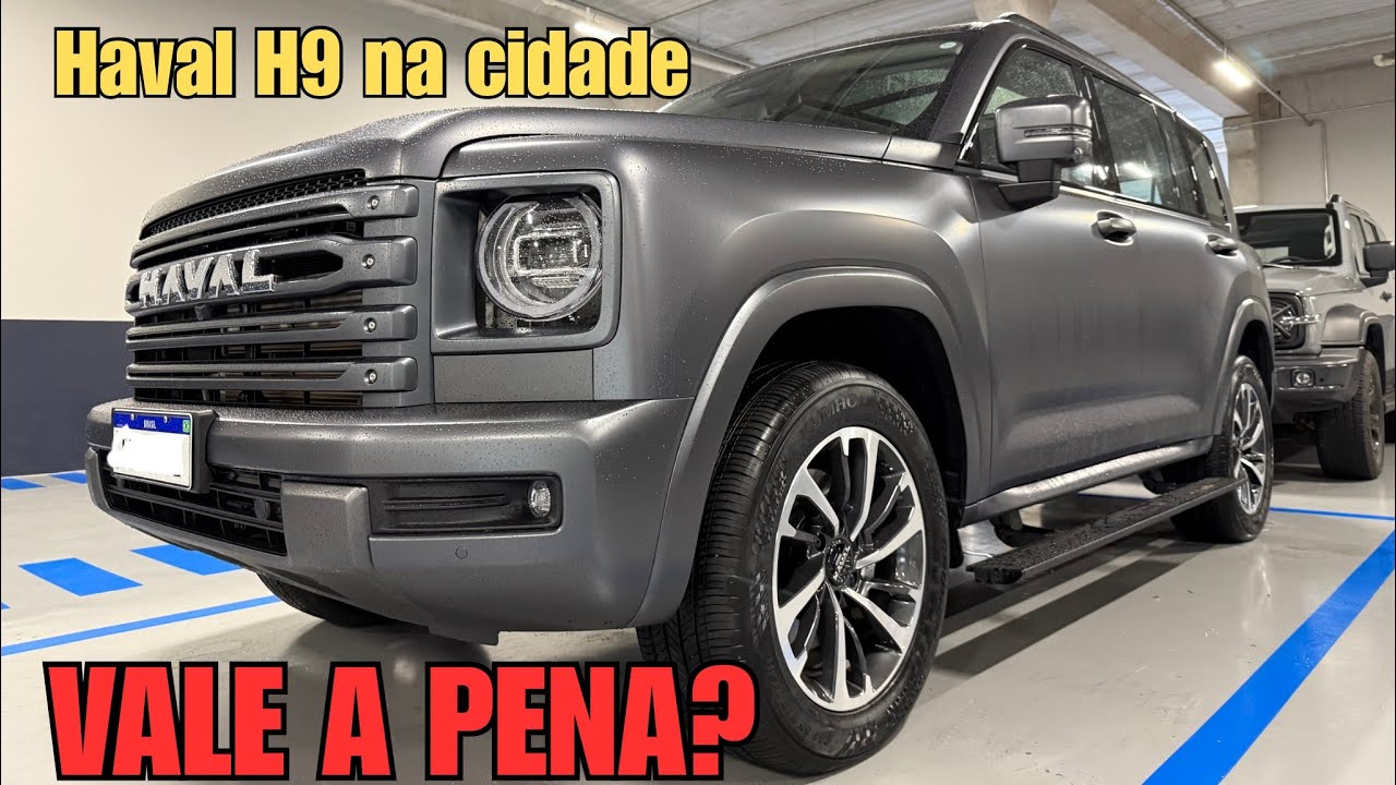 Dirigindo HAVAL H9 na cidade - TEST DRIVE