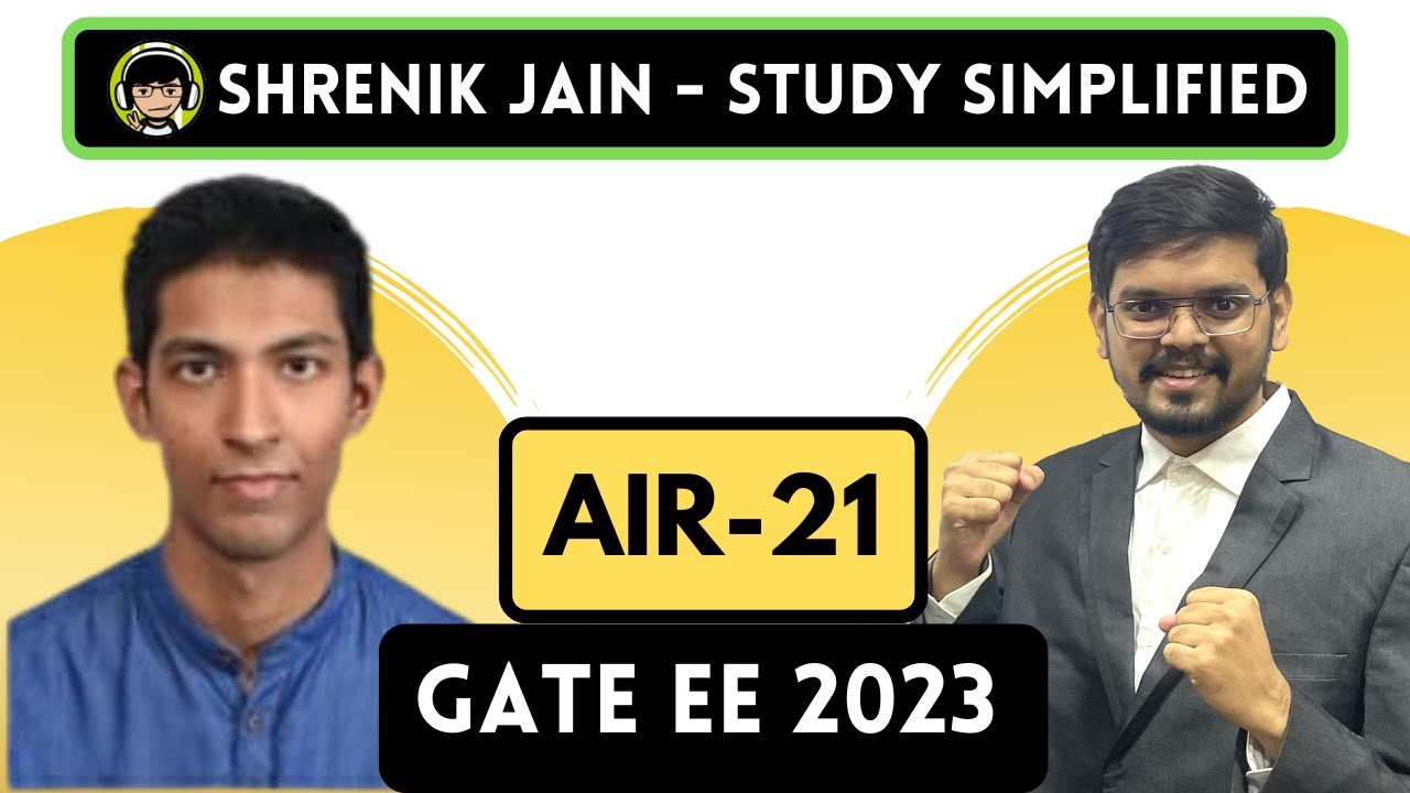 GATE 2023 Topper| EE | Akshit | AIR-21 |Toppers' Talk with Shrenik Jain Sir| Interview