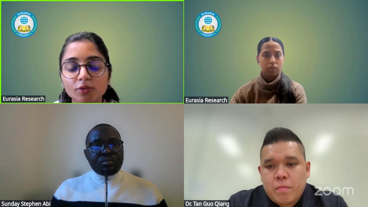 Eurasia Research International Online Live Conference 21st January 2026