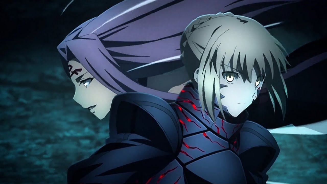 Fate/stay night Heaven's Feel III spring song OST Rider vs Saber alter