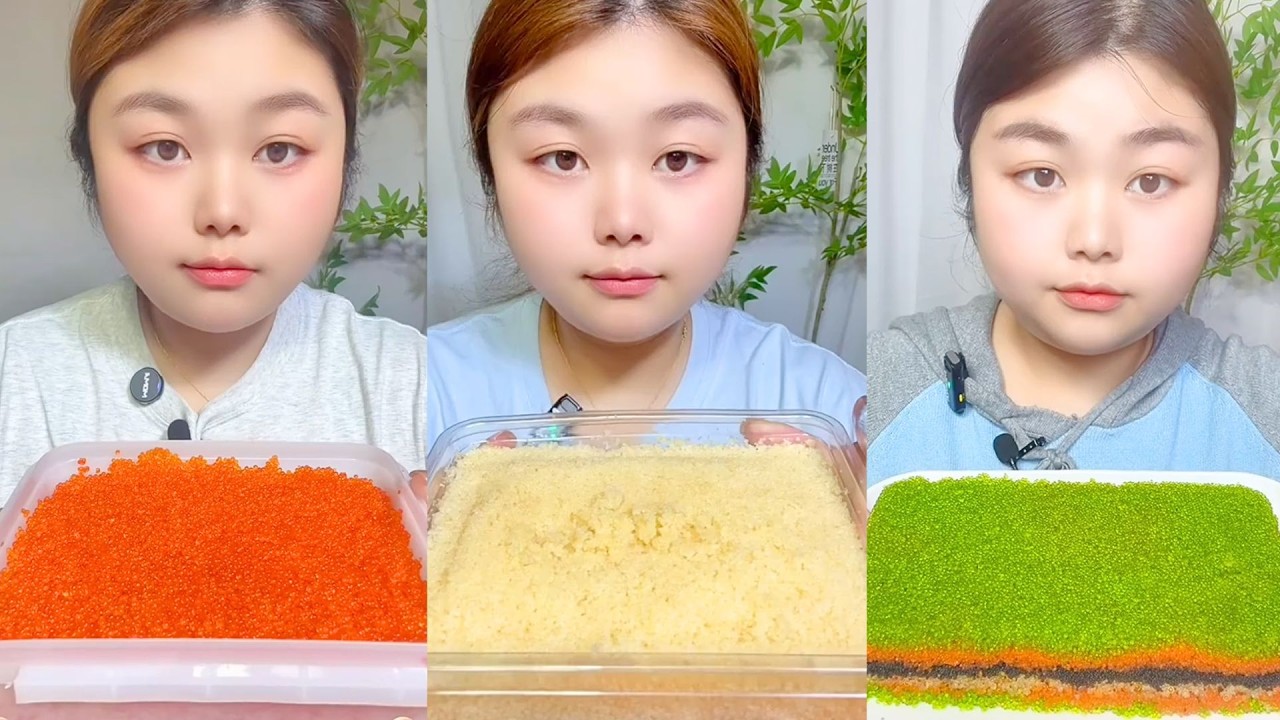 Seafood Texture ASMR | Massive Fish Roe Bowl Eating #85
