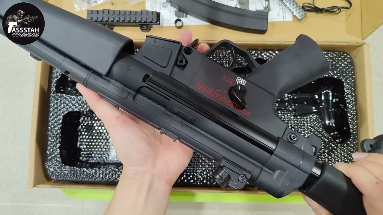 Jinming MP5 J19 Blowback Unboxing Gel Blaster
