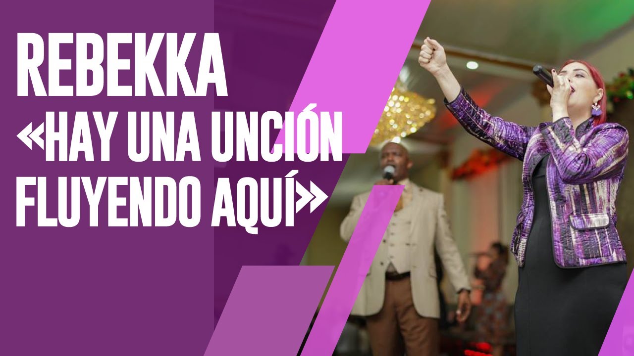 REBEKKA | COVER - HAY UNA UNCIÓN FLUYENDO AQUÍ