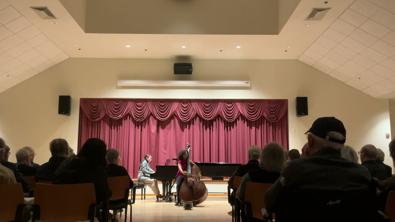 Bottesini - Elegy no.1 (solo tuning). Patricia Weitzel, Seulki Yoo