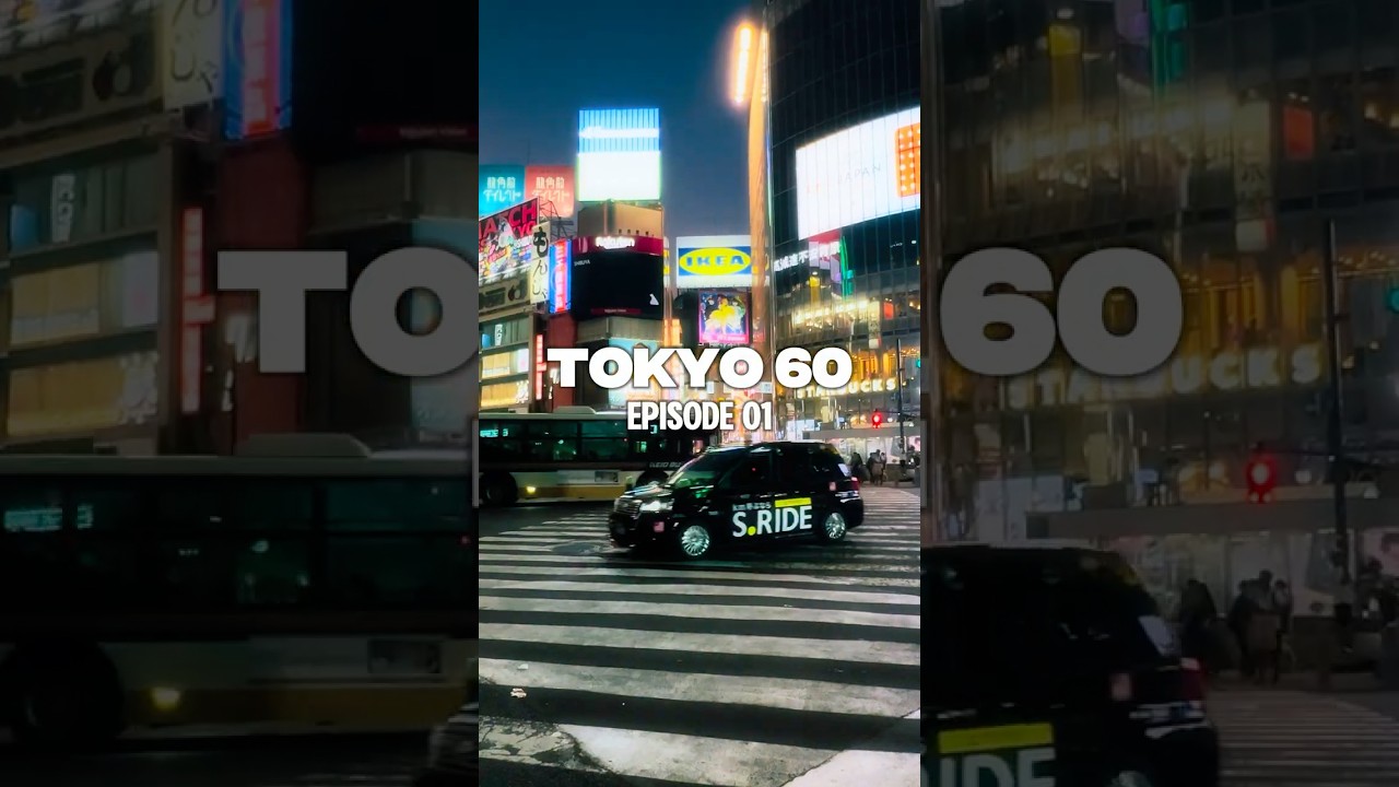 First Day in Tokyo 🇯🇵 | Tokyo 60 Episode 1 | 