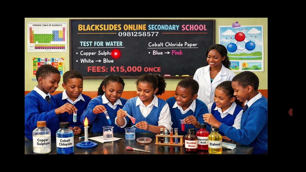 Testing for Water: Copper Sulphate & Cobalt Chloride Explained!