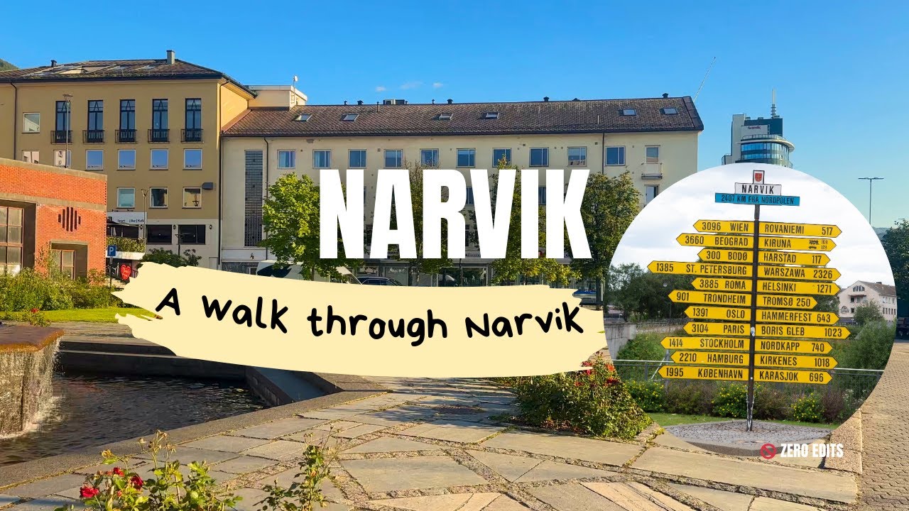 🚶‍♂️ Ontdek Narvik te Voet | Prachtige City Walk