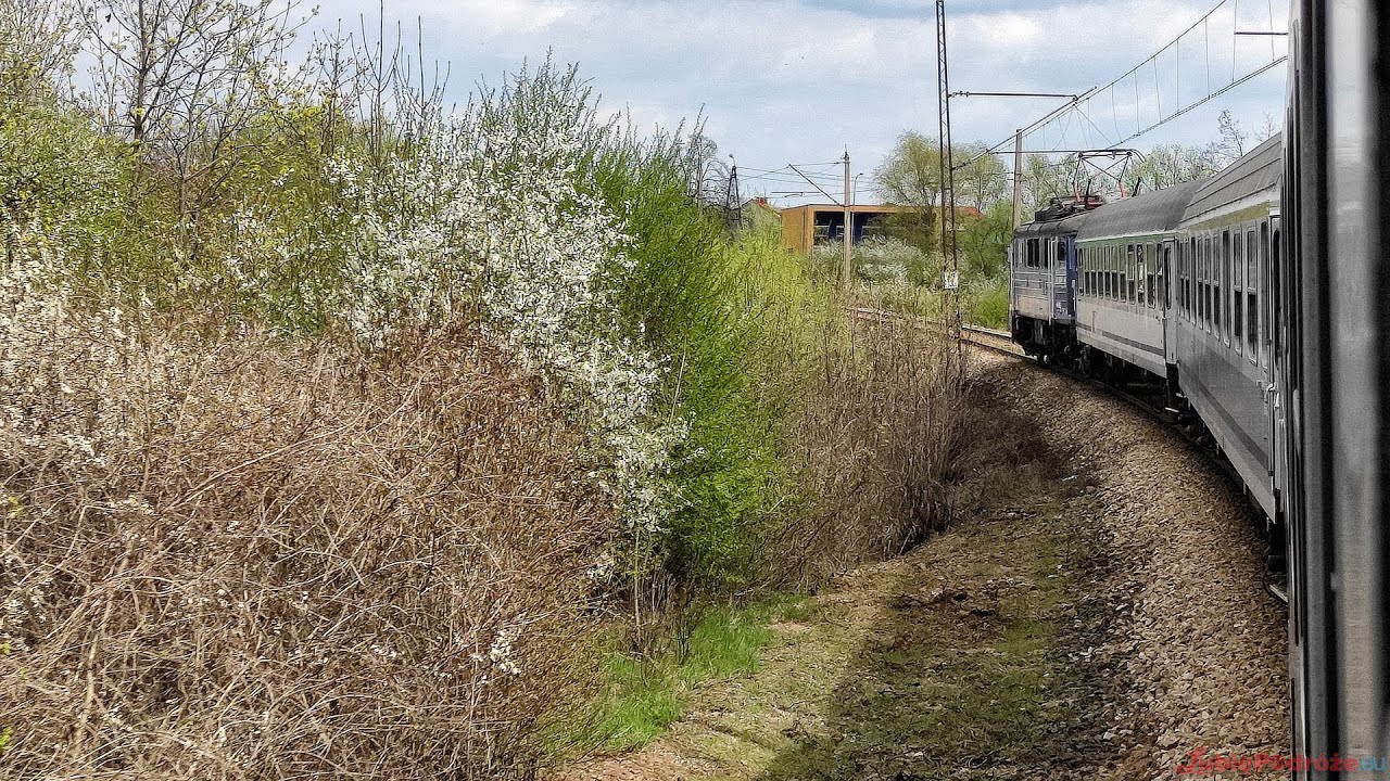 LubiePodroze.eu - TLK Flisak Katowice-Gdynia przejazd przez Płock 24.04.2022