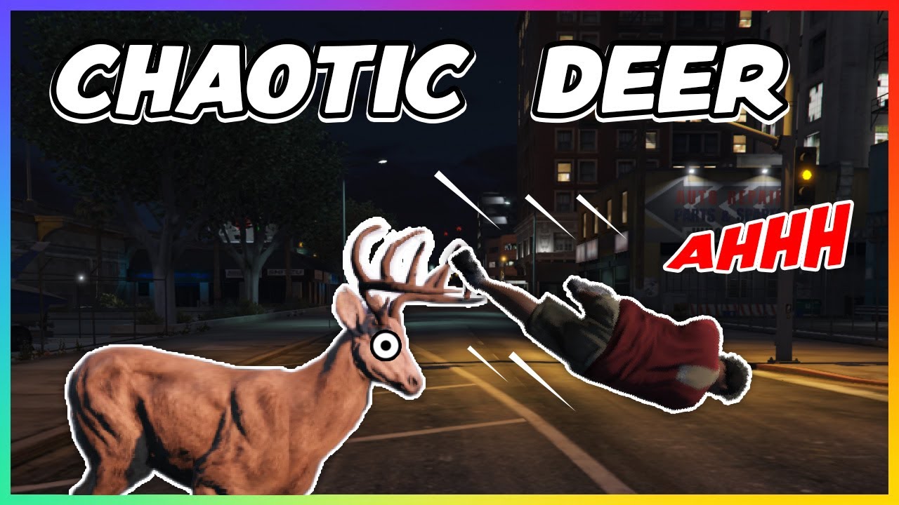 TROLLING EVERYONE AS A DEER | GTA 5 RP