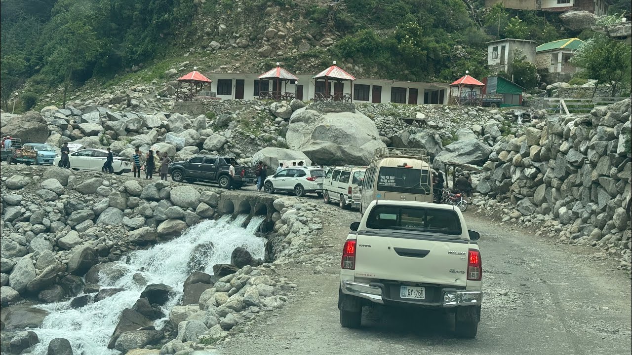 Kalam Road Condition #swat #kalam #road #condition #update #flood #tourism #travel #tour #driving 