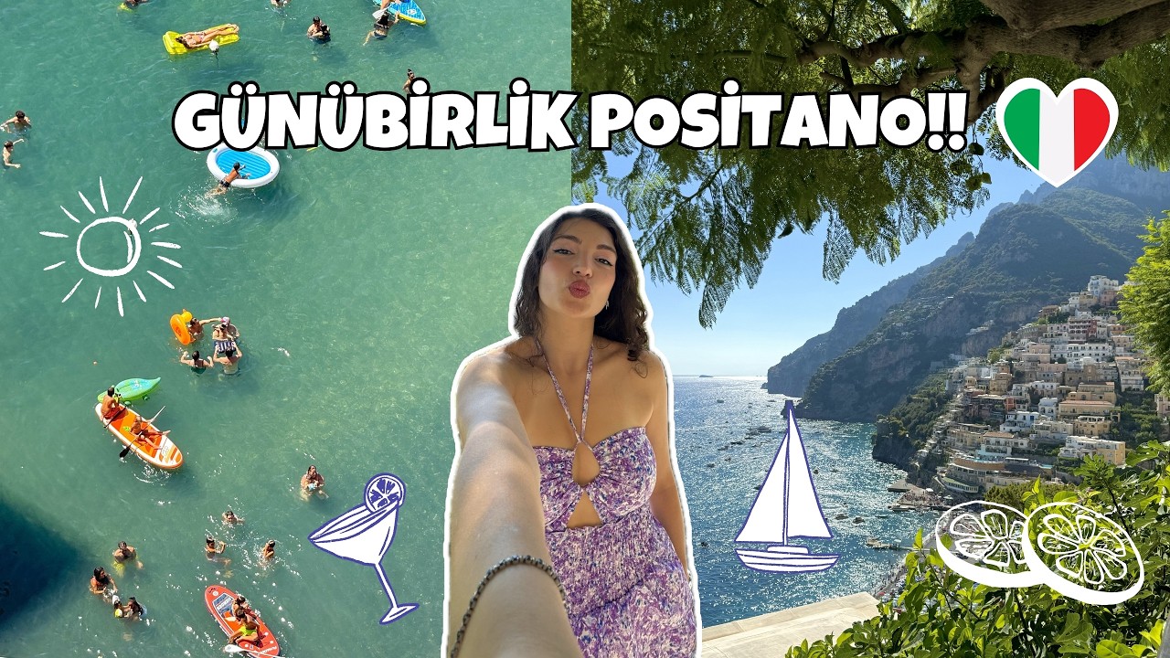 Napoli'den günübirlik Sorrento,Positano!!
