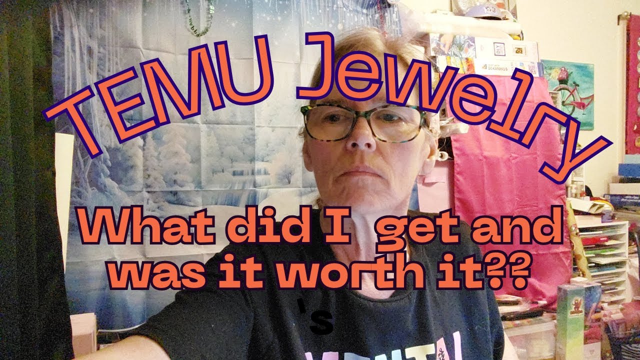 TEMU Jewelry Haul #gottahavethering #temuaddict
