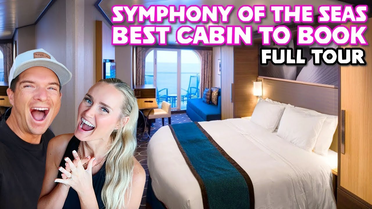 🛳️ ПОЛНЫЙ ТУР по каюте с балконом на лайнере Royal Caribbean Symphony of the Seas! Первый день на...