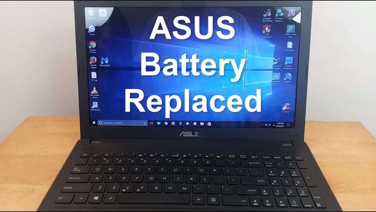 Извлечение аккумулятора ноутбука Asus и замена аккумулятора ASUS — Аккумулятор ASUS не заряжается...