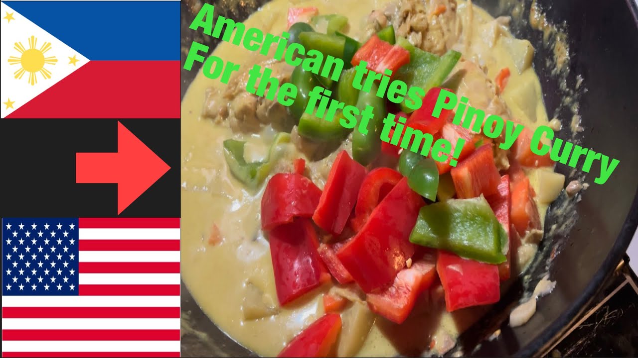 Pinoy Chicken Curry made by ￼￼￼foreigner￼ #delicious  #philipines #video