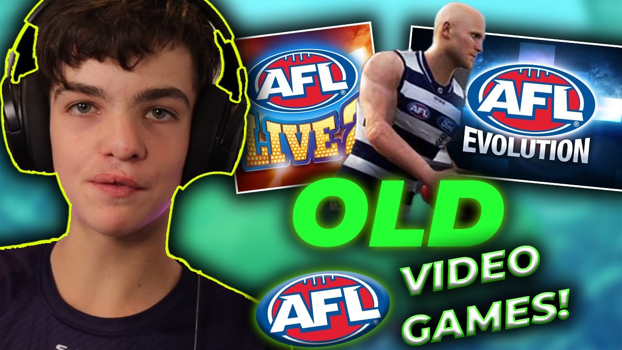 I Played *OLD* AFL VIDEO GAMES!