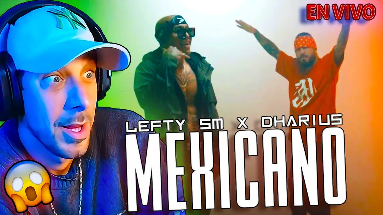 🇦🇷 Reaccionando SIN SABER: LEFTY SM x DHARIUS [Mexicano] ¡QUÉ TEMAZO! 🇲🇽🔥