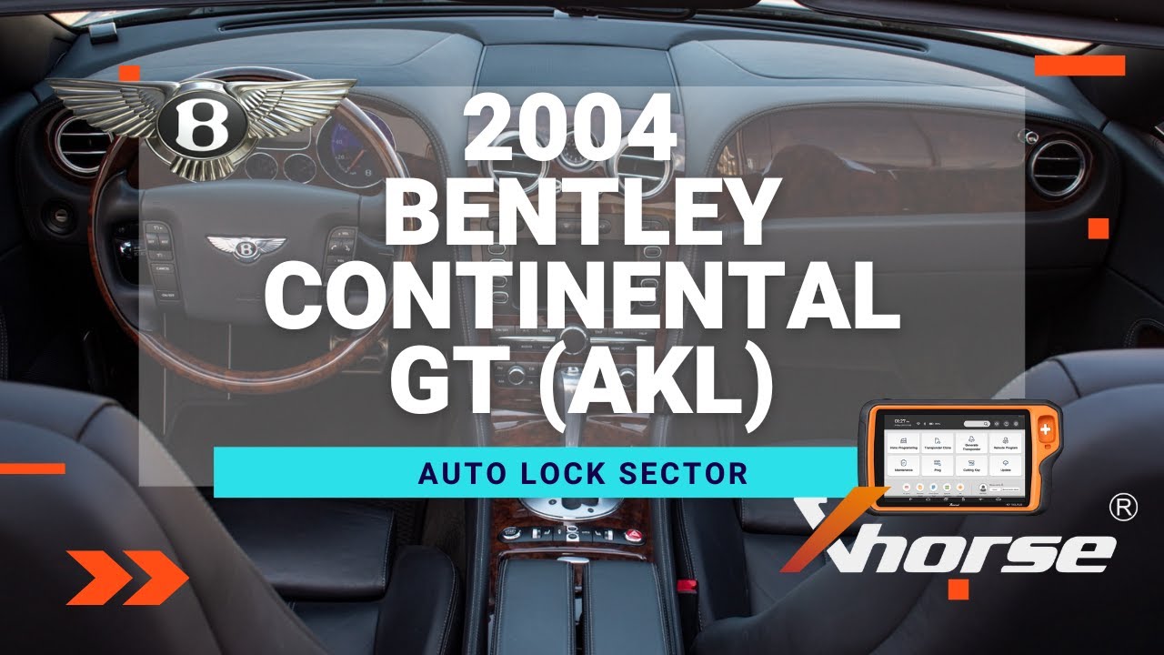 2004 Bentley Continental GT All 🔑 Keys Lost!