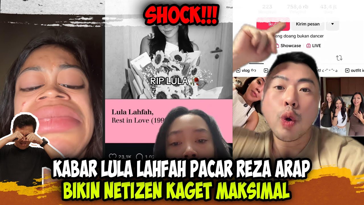 EKSPRESI NETIZEN PANIK❗❗ Lula Lahfah Pacaran Sama Reza Arap, Semua Kaget!