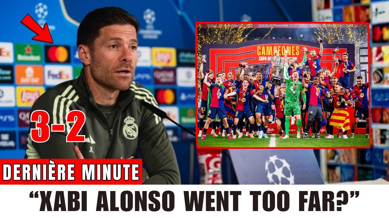 Barcelona Crowned Champions  Crazy 3–2 El Clásico Win  Xabi Alonso’s SHOCKING Comment Sparks Outrage