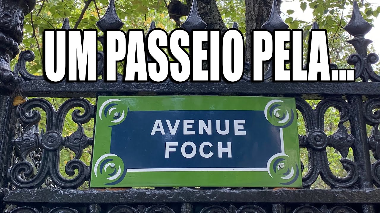 AVENUE FOCH - UM DOS ENDEREÇOS MAIS PRESTIGIADOS DE PARIS! #avenuefoch #milionariosdeparis