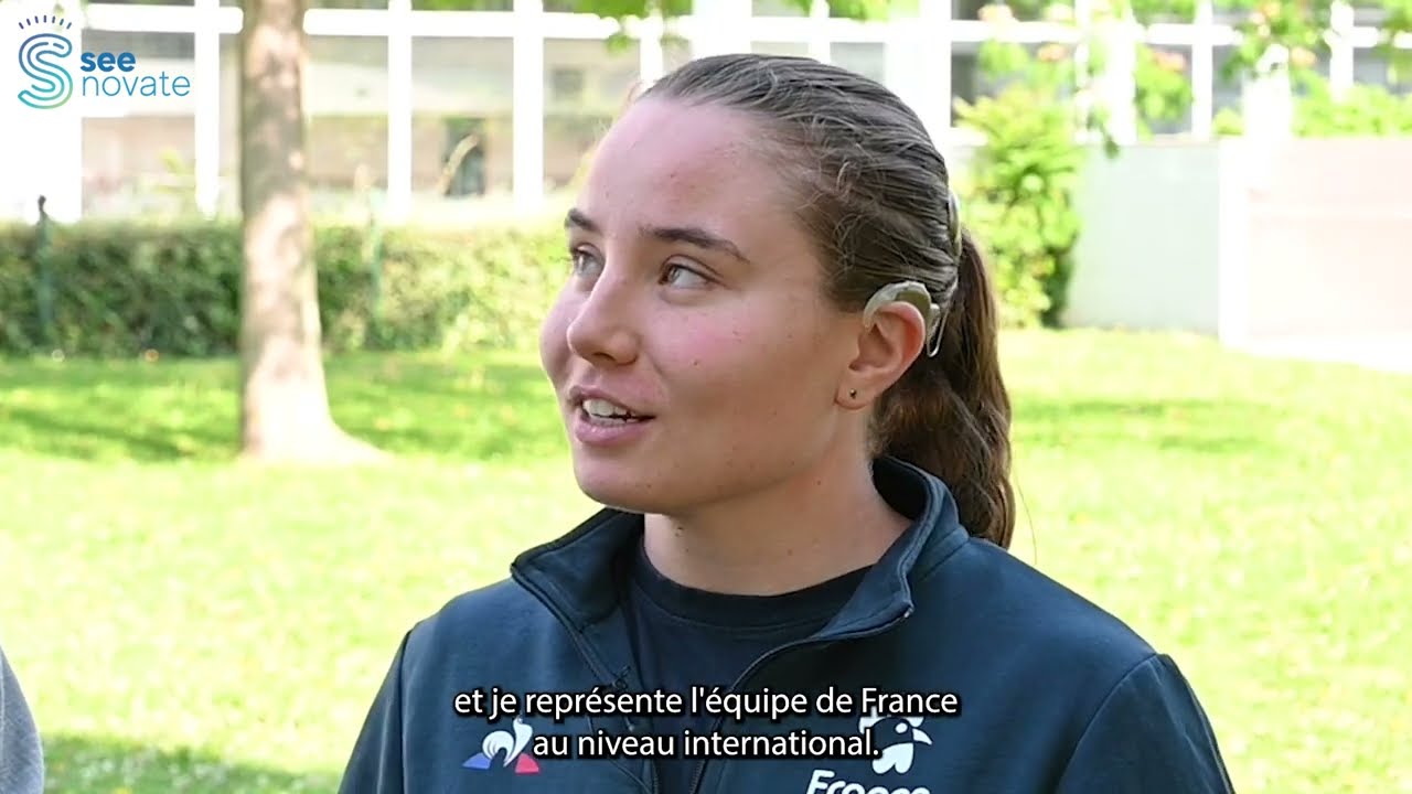Seenovate x Handi'Team x Manon Haab : athlète handisport de haut niveau en natation