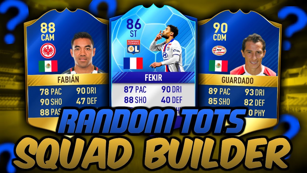 RANDOM TOTS SBC SQUAD BUILDER! - FIFA 17 ULTIMATE TEAM